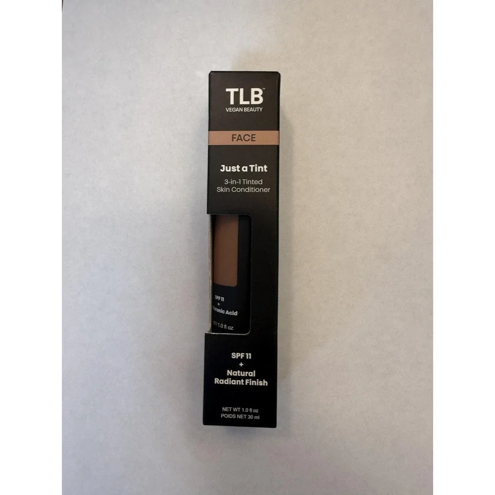 TLB The Lip Bar Just a Tint 3-in-1‎ Skin Conditioner SPF 11 Mahogany Mami 1oz
